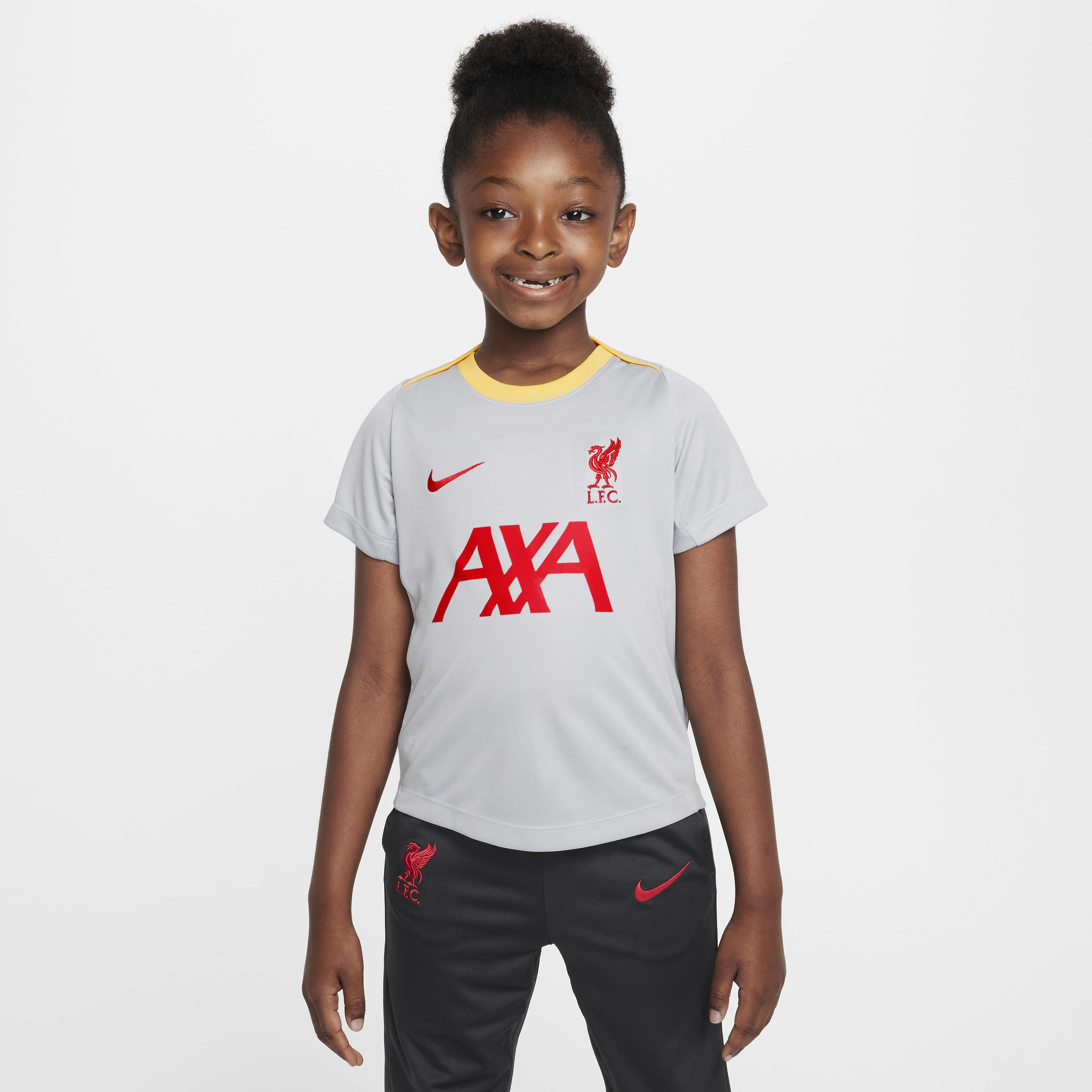 Nike Liverpool F.C. Academy Pro Third Younger Kids Nike Dri FIT Football Short Sleeve Top King s Cross